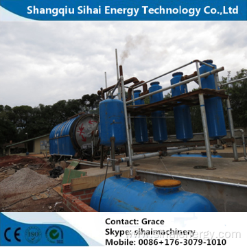 Certificated Waste Plastic Processing to Oil Equipment